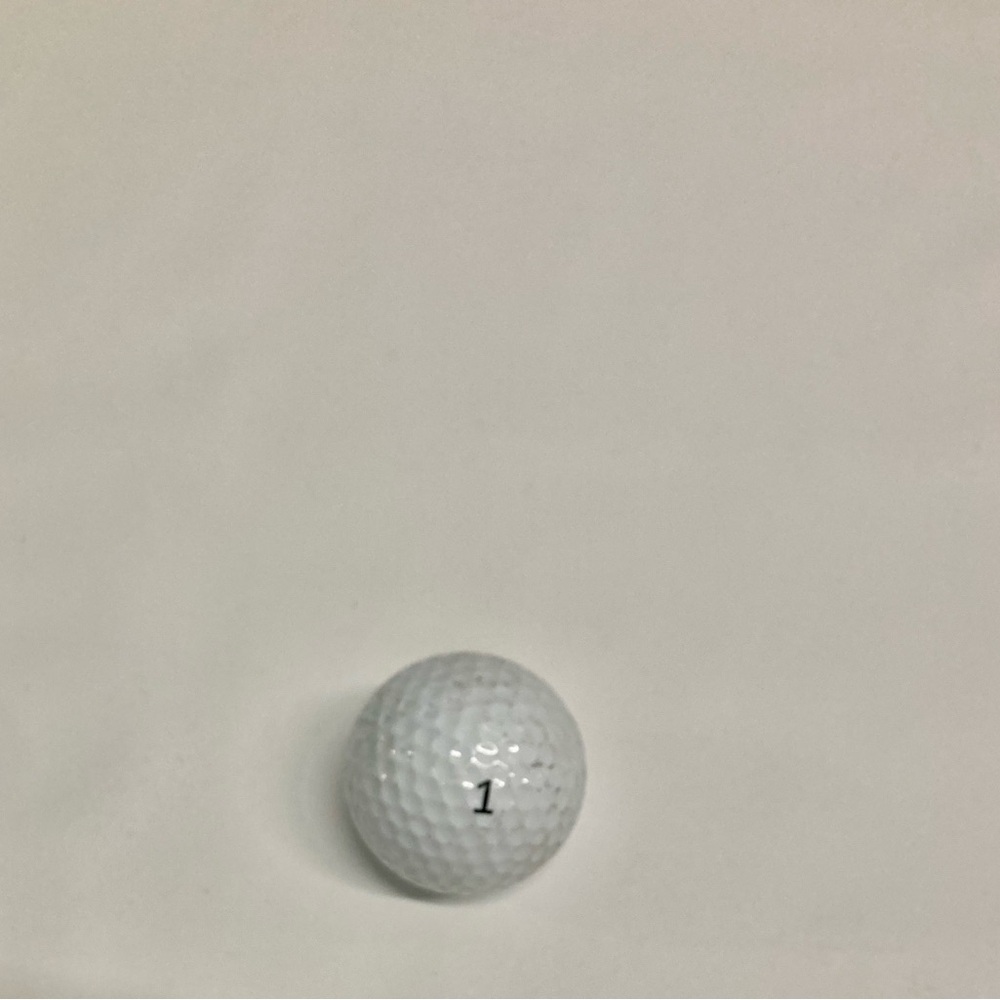 LOGO GOLF BALL-TITLEIST TEST OR PRACTICE BALL #1
